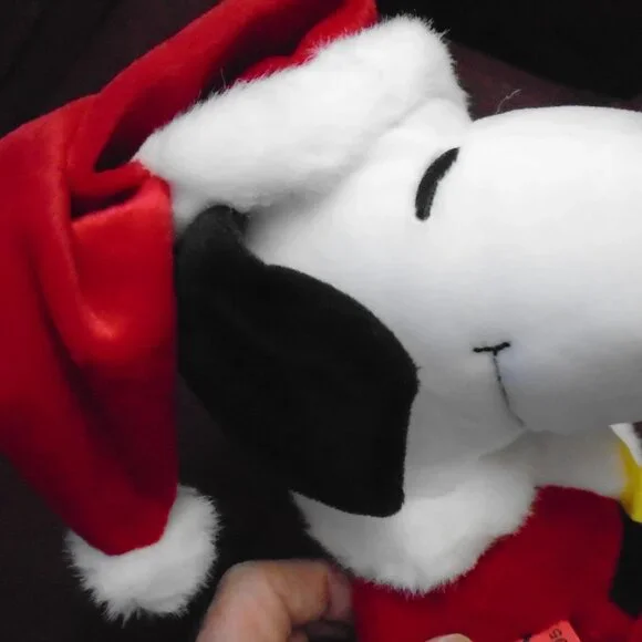 Hallmark Plush Santa Snoopy NWT - Picture 4 of 4